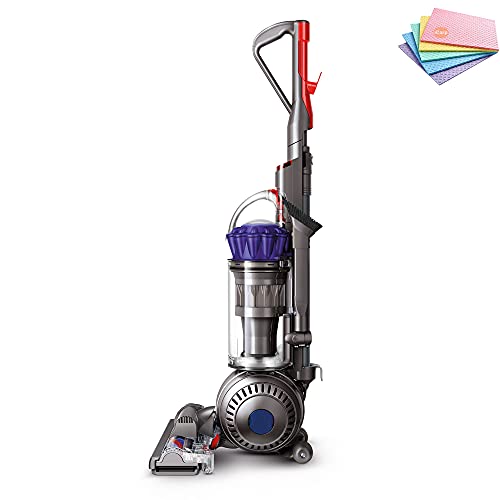 Dyson Ball Animal Pro Upright Vacuum Cleaner: Height Adjustment, Hygienic Bin Emptying, Rotating Brushes, Telescopic Handle, Whole-Machine HEPA Filtration Purple + Sponge Cloth