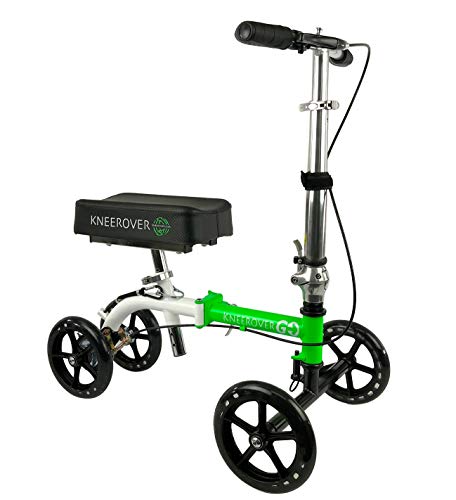 KneeRover GO Knee Scooter - The Most Compact & Portable Knee Walker Crutches Alternative