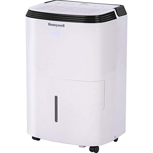 Honeywell TP30WKN Energy Star Dehumidifier for Small Room & Crawl Spaces up to 1000 sq ft with Anti-Spill Design & Filter Change Alert, White
