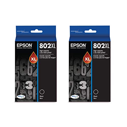 Epson T802XL120 DURABrite Ultra High Capacity Cartridge Ink
