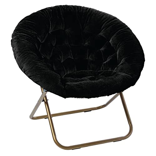 Milliard Cozy Chair/Faux Fur Saucer Chair for Bedroom/X-Large
