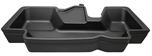 Husky Liners Gearbox Storage Systems | Under Seat Storage Box - Black | 09421 | Fits 2019-2022 Dodge Ram 1500 Crew Cab w/o Factory Storage Box 1 Pcs