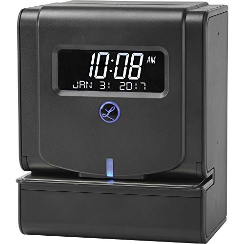Lathem Heavy Duty Maintenance-Free Thermal Print Time Clock (2100HD), Black, 9.8