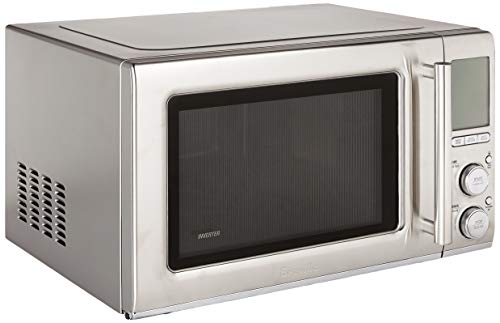 Breville BMO850BSS the Smooth Wave countertop microwave oven, Brushed Stainless Steel