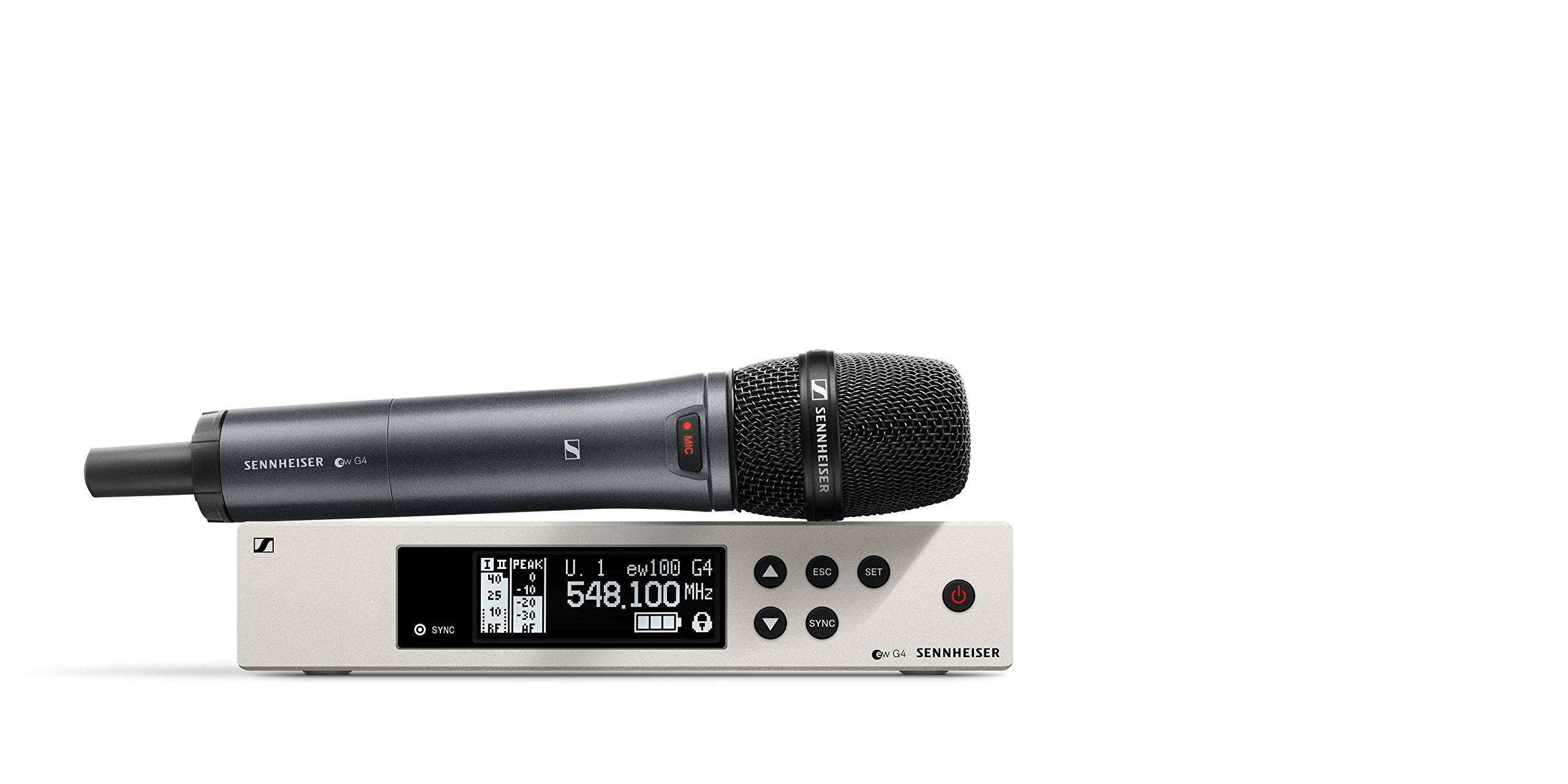 Sennheiser Pro Audio Pro Audio  EW 100-835S Wireless Dynamic Cardioid Microphone System - A1 Band (470-516Mhz), 100 G4-835-S-A1
