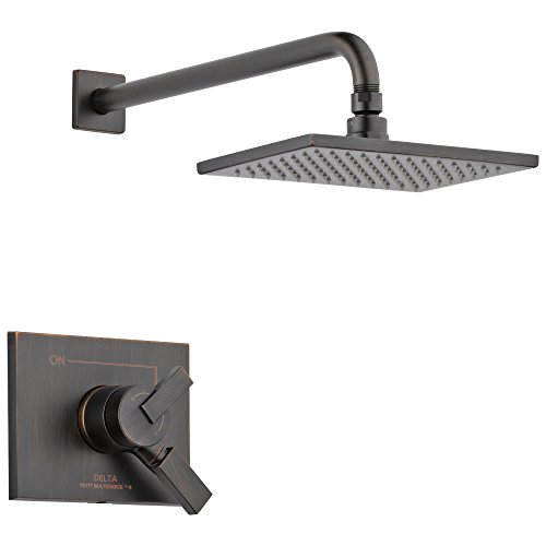 Delta Faucet T17253-RB Vero 17 Series Dual-Function Trim Kit with Single-Spray Touch-Clean Rain Head, Venetian Bronze Shower Only, 15.28 x 7.09 x 15.28 inches