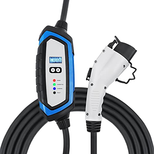 Lectron 240V 32 Amp, Level 2 EV Charger, with 21ft Long J1772 Charging Cable & NEMA 14-50 Plug