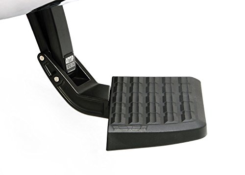 AMP Research 75322-01A Bedstep Retractable Bumper Step for 2019-2020 Ram 1500, Black