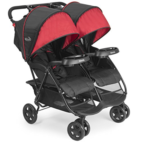 Kolcraft Cloud Plus Lightweight Double Stroller with Re...