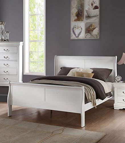 Acme Furniture ACME Louis Philippe Queen Bed - - White