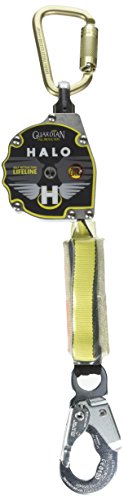 Guardian Fall Protection Guardian 10900 Halo Web SRL - 11 ft. Nylon Webbing with Carbineer, Swivel Top, Steel Snap Hook