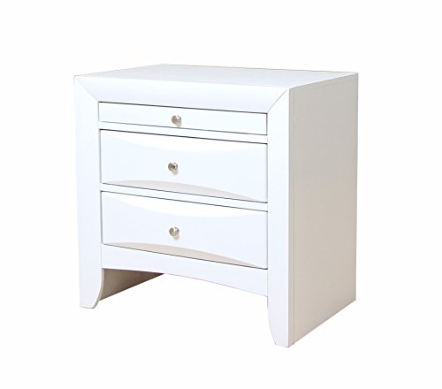 Acme Furniture AC-21704 Nightstand, One Size, White