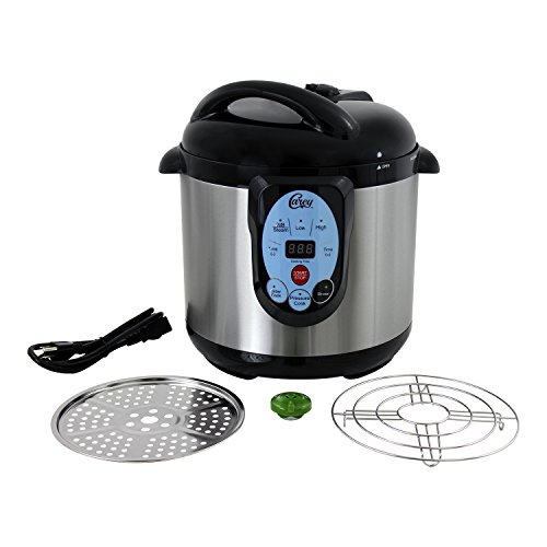 Nesco CAREY DPC-9SS Smart Electric Pressure Cooker and Canner, Stainless Steel, 9.5 Qt