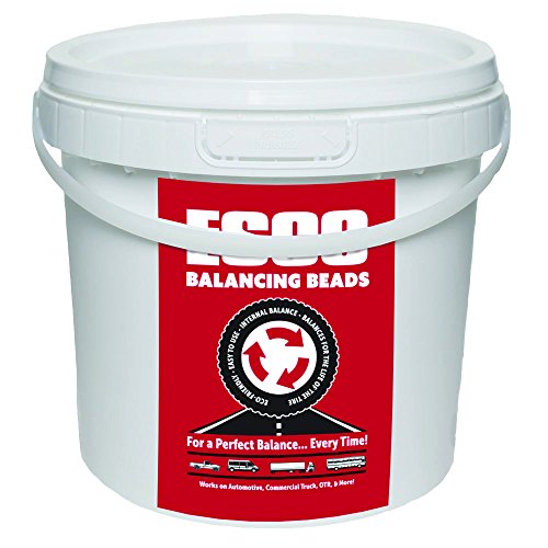 ESCO 20466C Tire Balancing Beads, Bulk Bucket 282 oz, White