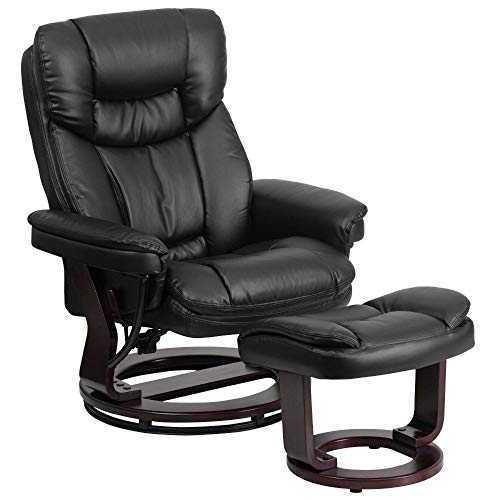Flash Furniture Contemporary Multi-Position Recliner an...