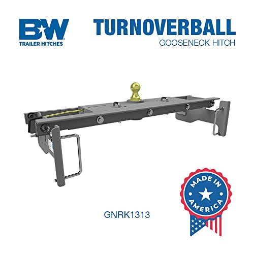 B&W Trailer Hitches Turnoverball Gooseneck Hitch - GNRK1313 - Compatible with 2003-2009 Dodge 2500 & 3500 Trucks and 2010-2012 Ram 2500 & 3500 Diesel Trucks