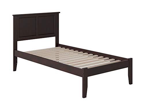 Atlantic Furniture AR8611001 Madison Platform Bed with Open Foot Board
