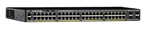 Cisco Catalyst WS-C2960X-48LPS-L 48 Port Ethernet Switch with 370 Watt PoE,Black