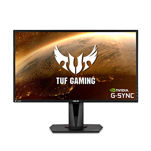 Asus TUF Gaming VG27AQ 27? Monitor, 1440P WQHD (2560 x 1440), IPS, 165Hz (Supports 144Hz), G-SYNC Compatible, 1ms, Extreme Low Motion Blur Sync, Eye Care, DisplayPort HDMI