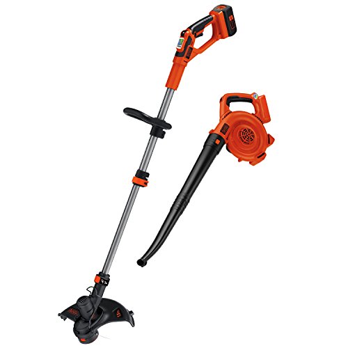 BLACK+DECKER LCC140 40-Volt Max String Trimmer and Sweeper Lithium Ion Co