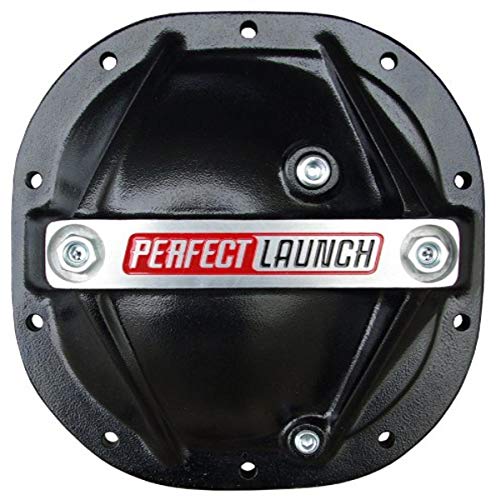 Proform 69501 Black Aluminum Differential Cover with Perfect Launch Logo and 8.8