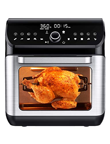 IKICH Air Fryer Oven, 12QT, Silver
