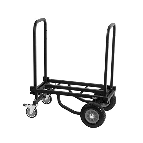 OnStage UTC2200 Folding Multi-Cart/Hand Truck/Dolly with Expandable Telescoping Frame, 485 lb. Load Capacity