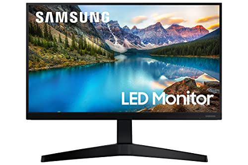 Samsung T37F Series 22-Inch FHD 1080p Computer Monitor, 75Hz, IPS Panel, HDMI, Display Port, VESA Compatible, 3 Yr WRNTY (LF22T374FWNXGO)