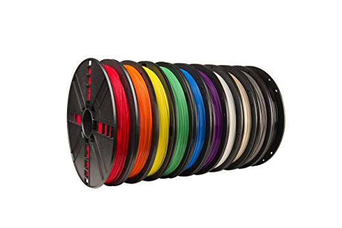 MakerBot MP06572 Large 10-Pack PLA Filament, Spool, 1.7...