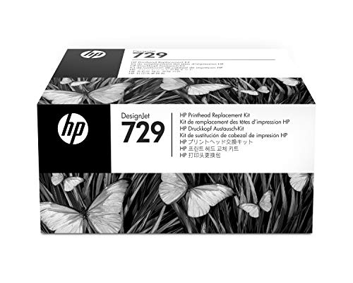 HP 729 DesignJet Printhead Replacement Kit (F9J81A) for DesignJet T830 MFP & T730 Large Format Plotter Printers , Black