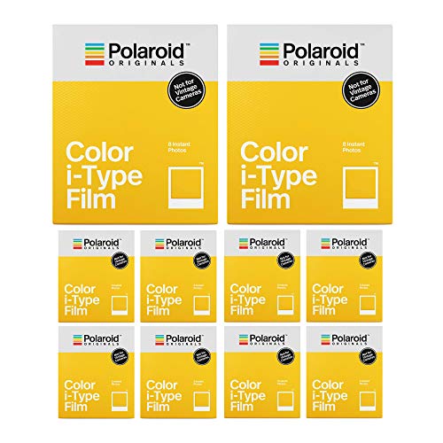 Polaroid Originals Standard Color Instant Film for i-Type Cameras (80 Exposures) (4XX10)