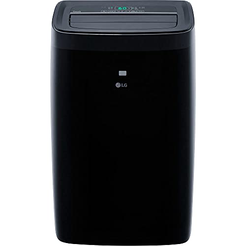 LG 10,000 BTU (DOE) / 14,000 BTU (ASHRAE) Smart Portable Air Conditioner, Cools 450 Sq.Ft. (18' x 25' room size), Smartphone & Voice Control works with  ThinQ, Amazon Alexa and Hey Google, 115V