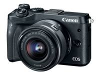 Canon EOS M6 (Black) EF-M 15-45mm f/3.5-6.3 IS STM Lens...