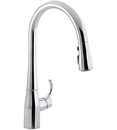KOHLER K-596-CP Simplice Kitchen Faucet, One Size, Polished Chrome