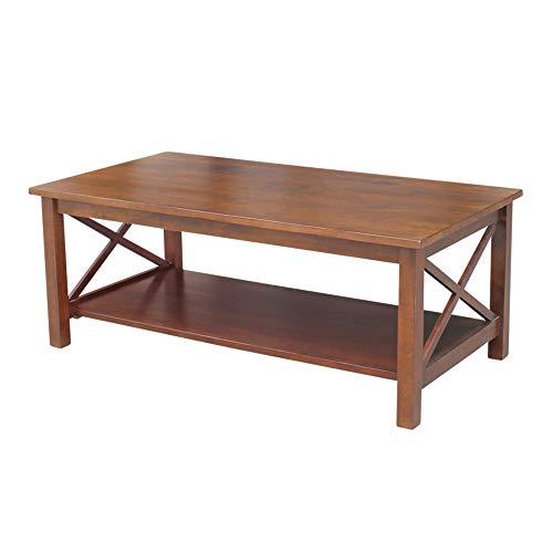 International Concepts Hampton Square Coffee Table, Unfinished
