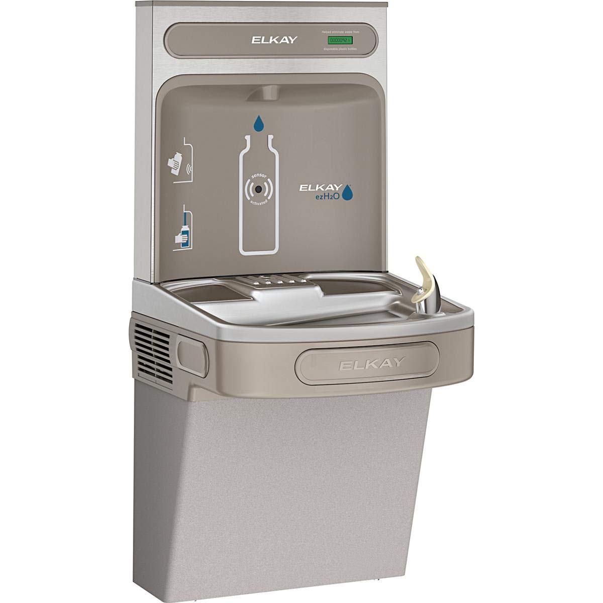 Elkay EZS8WSLK EZH2O Bottle Filling Station with Single...