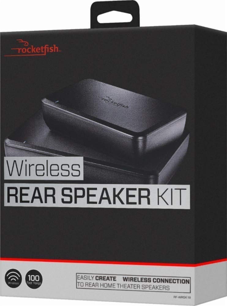 Rocketfish Wireless Home Theater Rear Speaker Kit - Model: RF-WRSK18