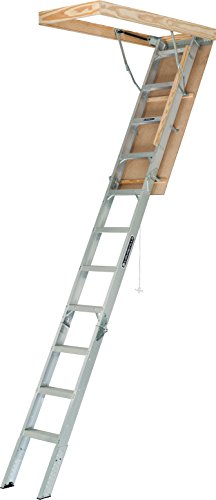 Standard Plumbing Supply LOUISVILLE LADDER AA2210 Aluminum Attic Ladder, 22.5" x 54"