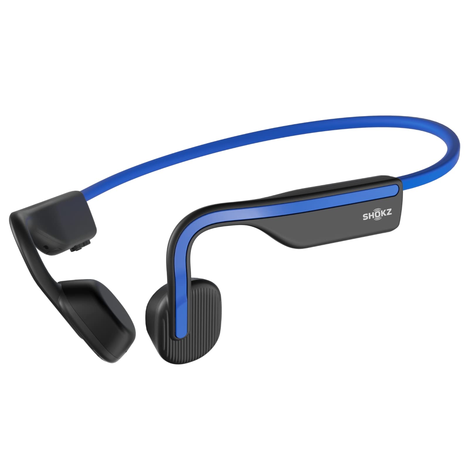 SHOKZ OpenMove - Open-Ear Bluetooth Sport Headphones - Bone Conduction Wireless Earphones - Sweatproof for Running and Workouts, with Sticker Pack