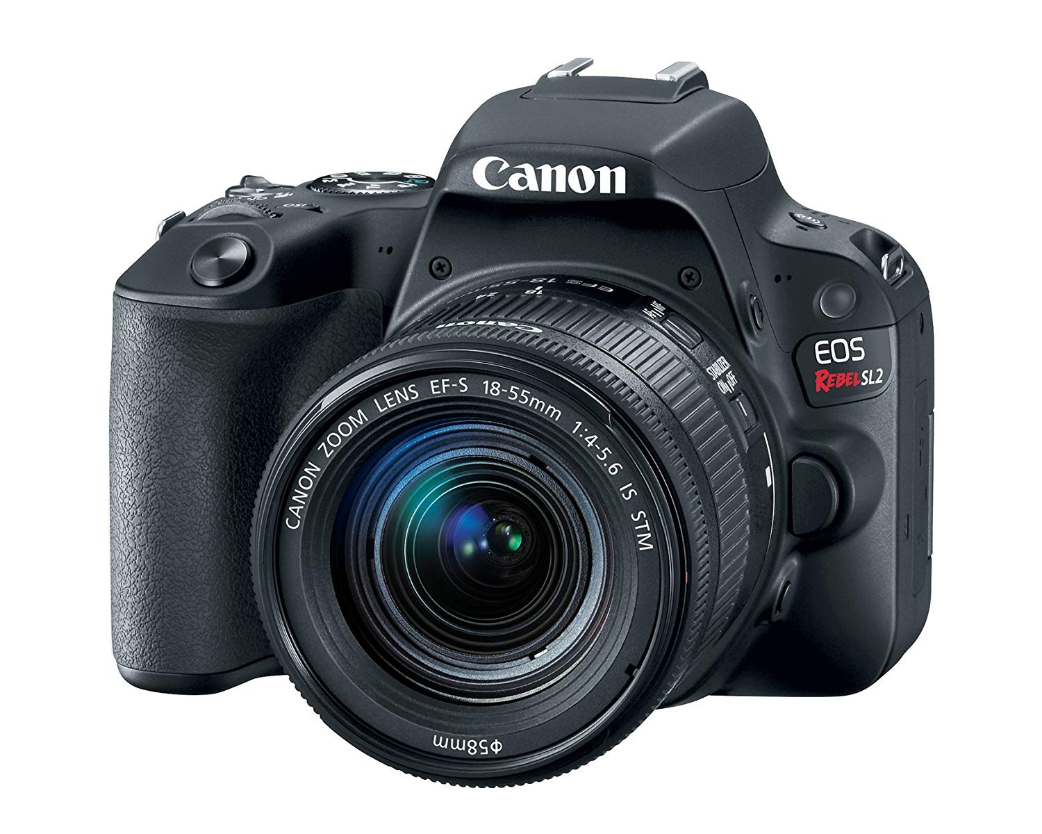 Canon EOS Rebel SL2 DSLR Camera with EF-S 18-55mm STM L...
