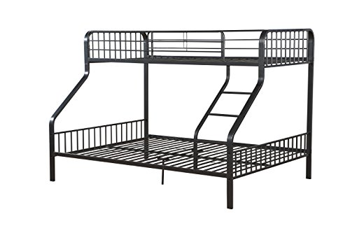 Acme Furniture AC-37605 Bed, Twin X-Large/Queen, Gunmetal