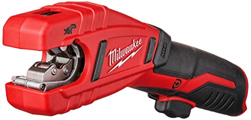Milwaukee 2471-20 M12 Cordless Lithium Ion 500 RPM Copper Pipe and Tubing Cutter Adjustable from 3/8