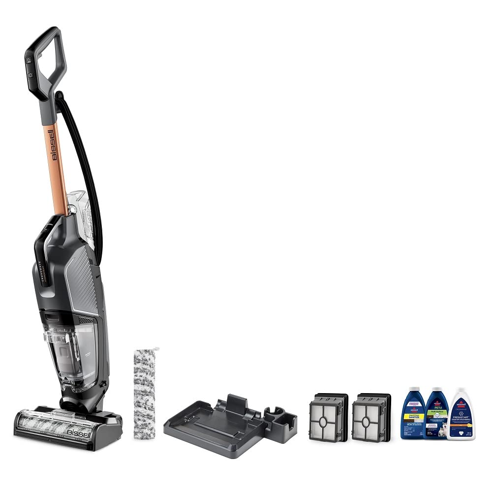 Bissell ® CrossWave® HydroSteam™  Wet Dry Vac, Multi-Purpose Vacuum, Wash, and Steam, Sanitize Formula Included, 35151