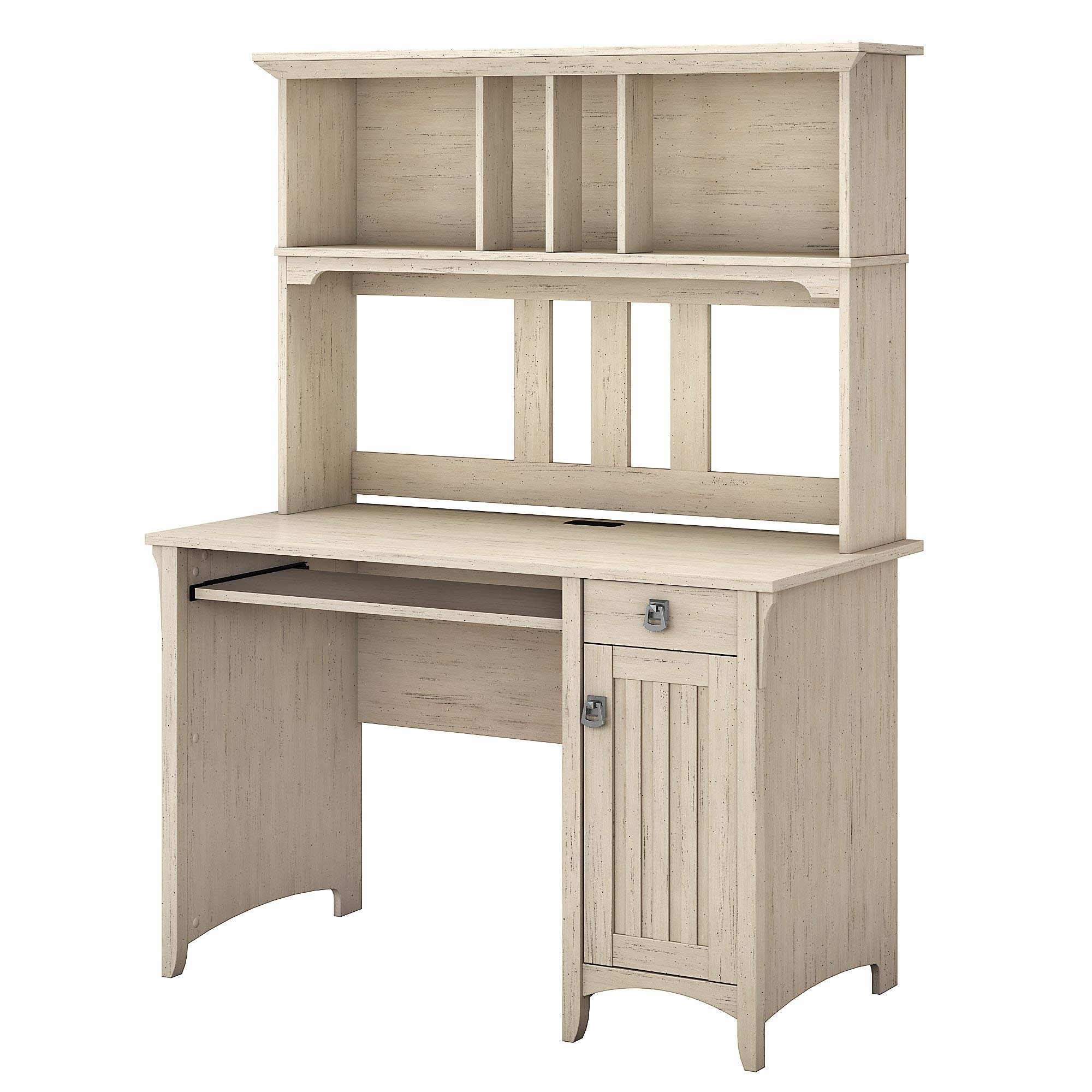 Bush Furniture Salinas Small Computer Desk with Hutch