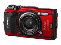 Olympus TG-5 Waterproof Camera with 3-Inch LCD, Red (V104190RU000)