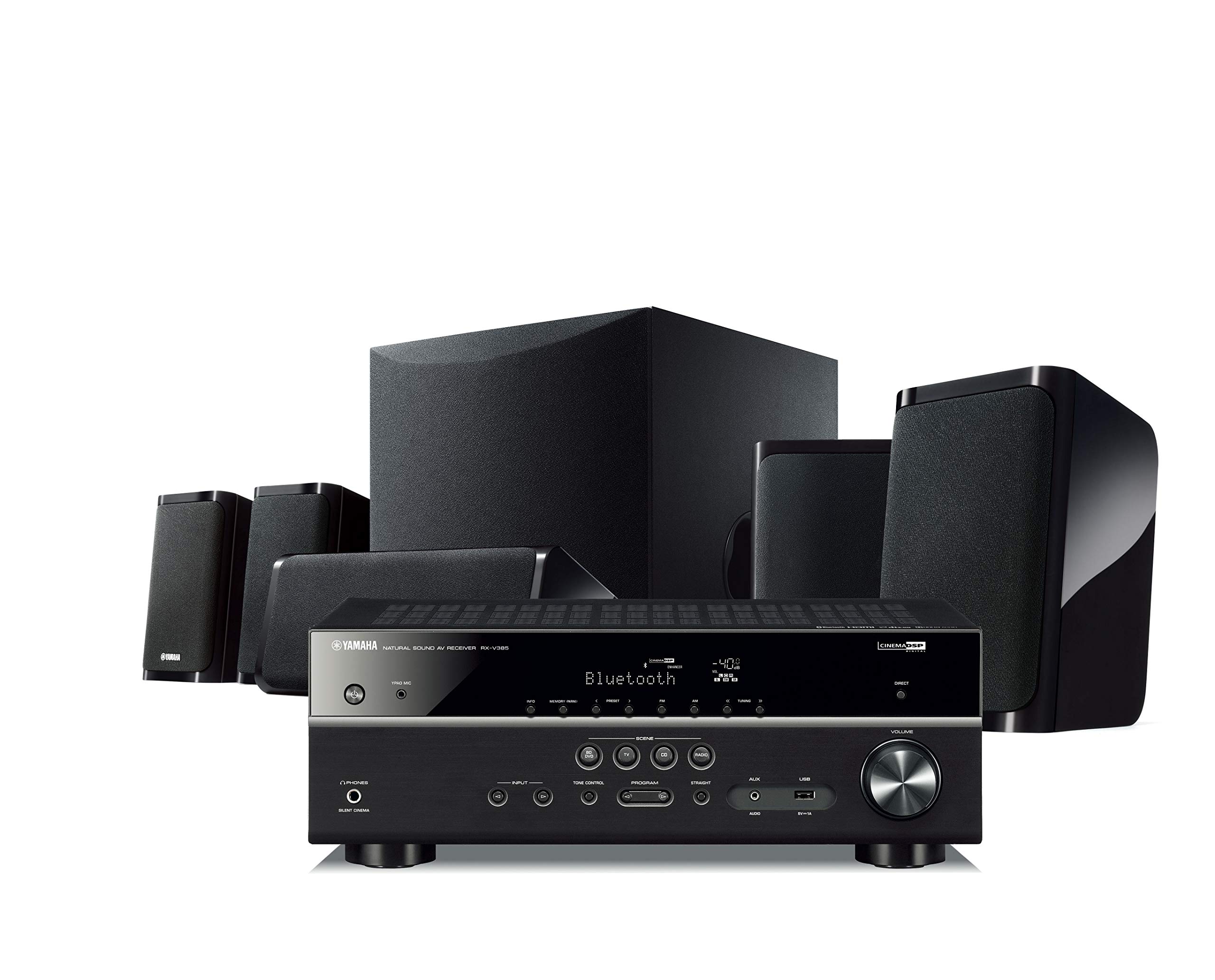 Yamaha Audio YHT-4950U 4K Ultra HD 5.1-Channel Home Theater System with Bluetooth