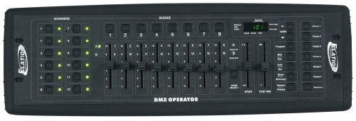 ADJ Products , DMX Operator, 192-Channel DJ DMX 512 with 6 Chase Programs and 8 Fade Switches