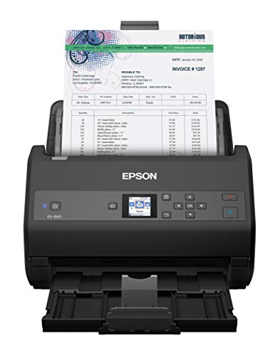 Epson Workforce ES-865 High Speed Color Duplex Document...