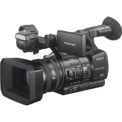 Sony HXR-NX5R NXCAM Professional AVCHD Full HD Wifi Camcorder with Built-In LED Light