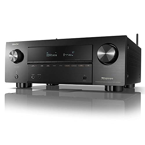 Denon AVR-X3700H 8K Ultra HD 9.2 Channel (105Watt X 9) AV Receiver 2020 Model - 3D Audio & Video with IMAX Enhanced, Built for Gaming, Music Streaming, Alexa + HEOS